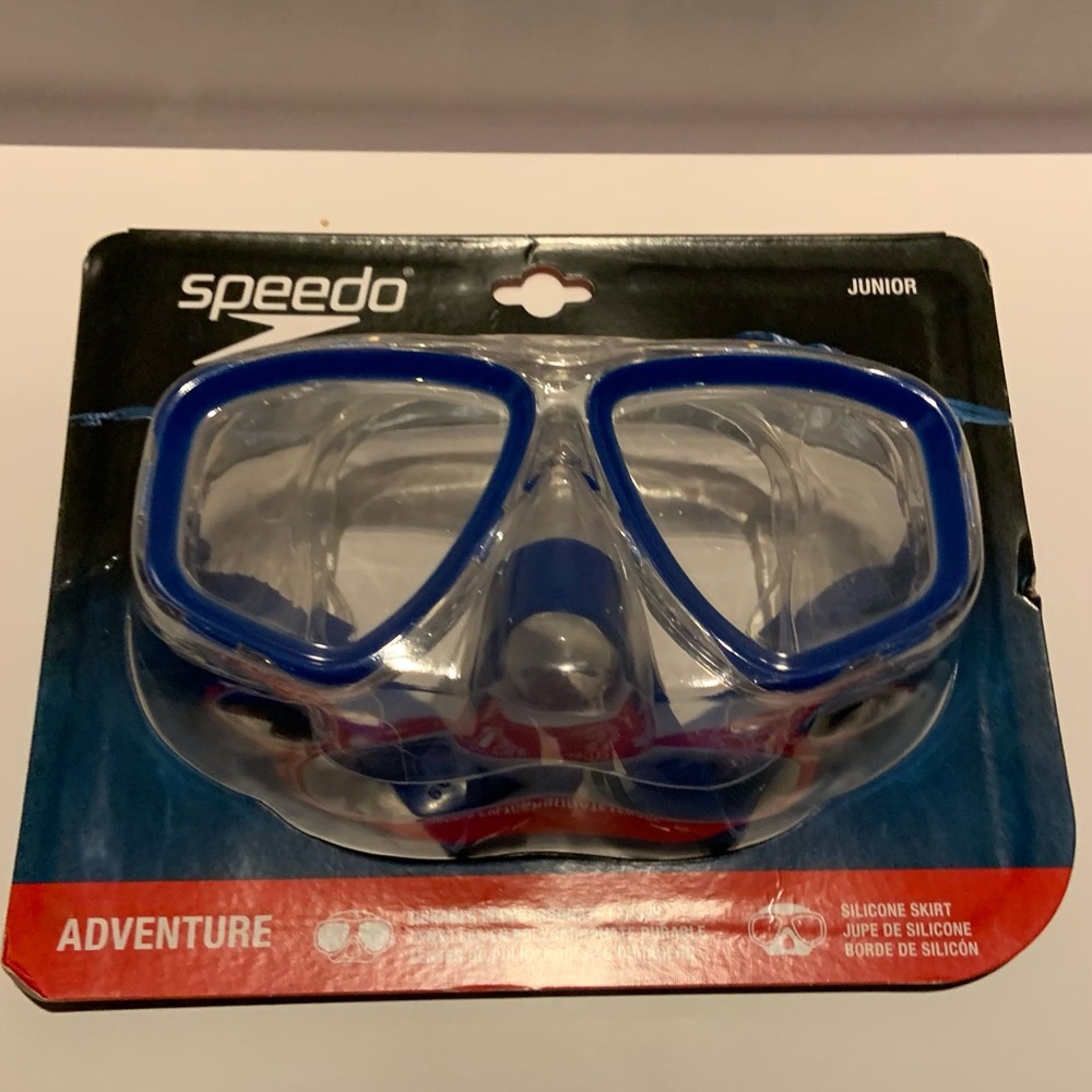 Speedo Snorkel Mask Junior Adventurer Blue